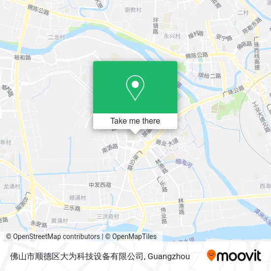 佛山市顺德区大为科技设备有限公司 map