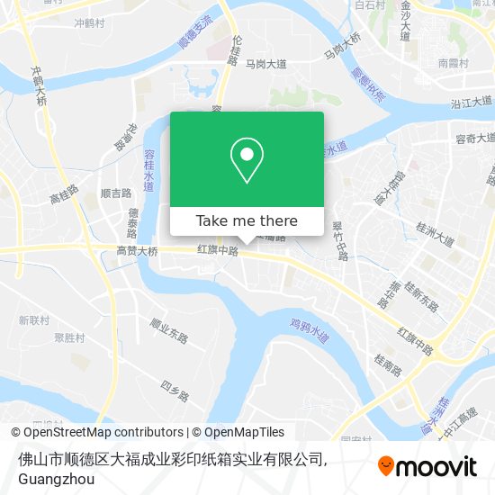 佛山市顺德区大福成业彩印纸箱实业有限公司 map