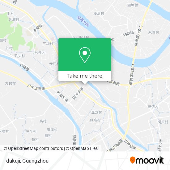 dakuji map
