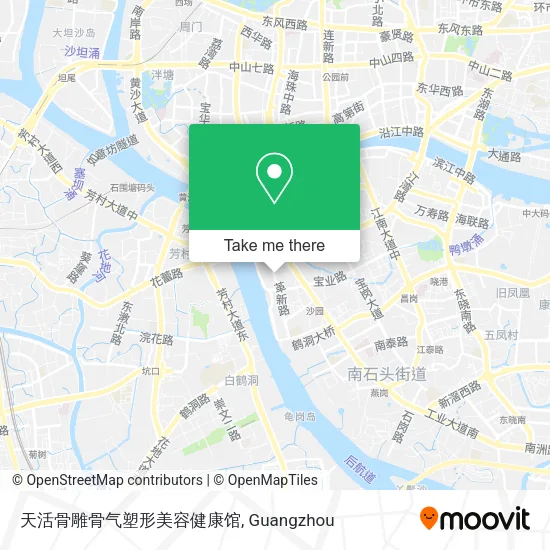 天活骨雕骨气塑形美容健康馆 map