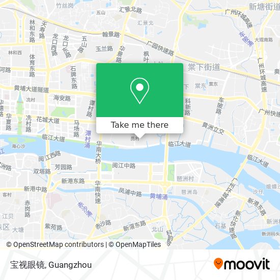 宝视眼镜 map