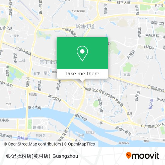 银记肠粉店(黄村店) map