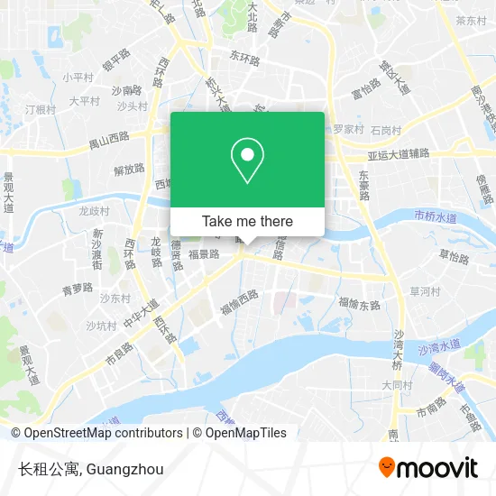 长租公寓 map