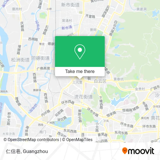 仁信巷 map