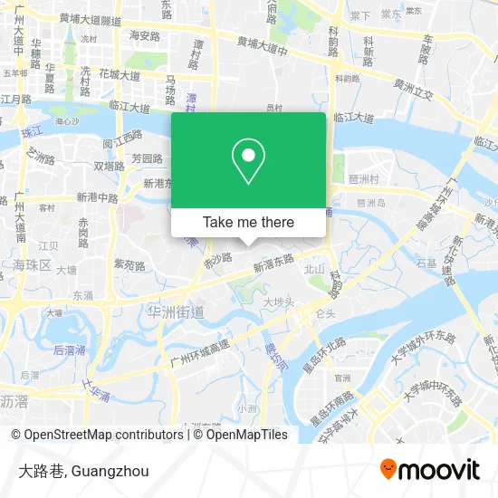 大路巷 map
