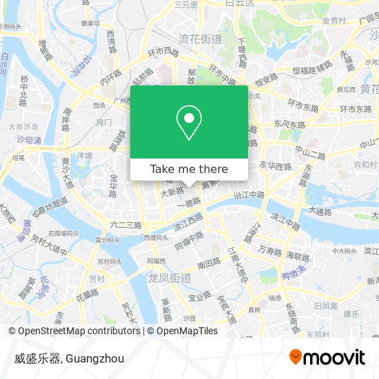 威盛乐器 map