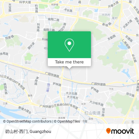 碧山村-西门 map