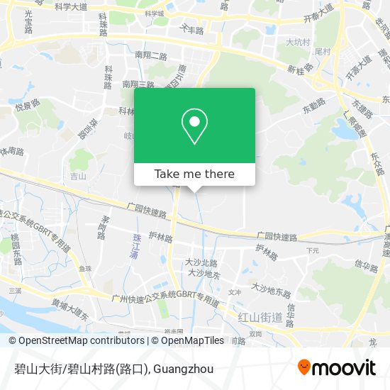 碧山大街/碧山村路(路口) map