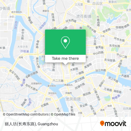 丽人坊(长寿东路) map