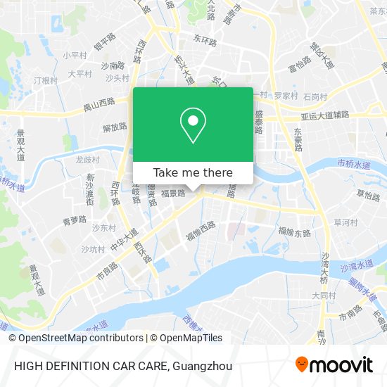 HIGH DEFINITION CAR CARE map