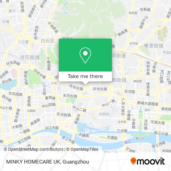 MINKY HOMECARE UK map