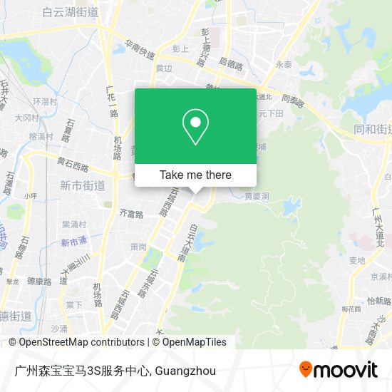 广州森宝宝马3S服务中心 map