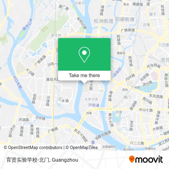 育贤实验学校-北门 map