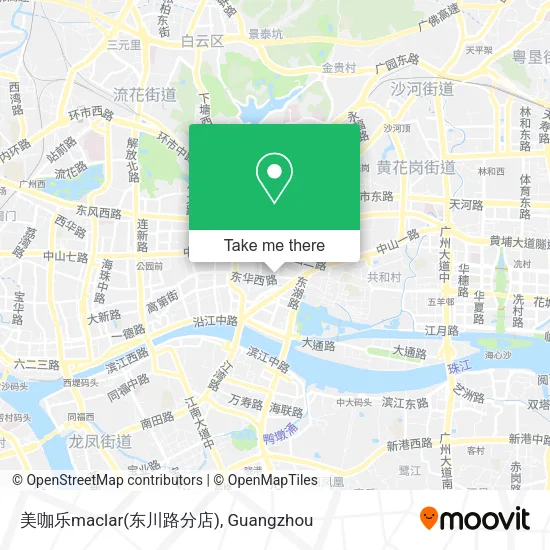 美咖乐maclar(东川路分店) map