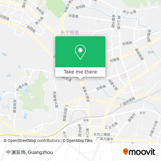 中澜装饰 map