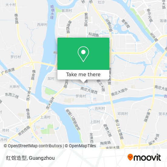 红馆造型 map