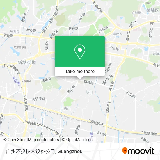 广州环投技术设备公司 map