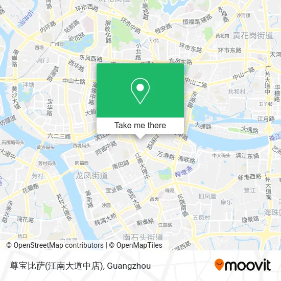 尊宝比萨(江南大道中店) map