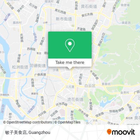 敏子美食店 map