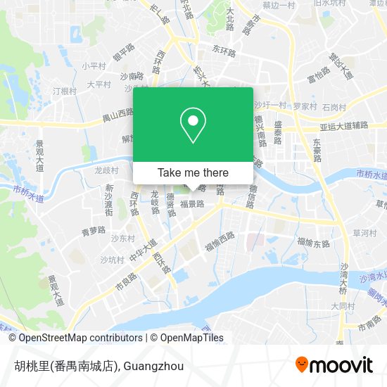 胡桃里(番禺南城店) map