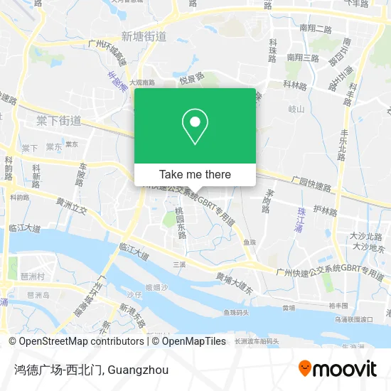 鸿德广场-西北门 map