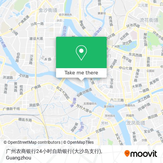 广州农商银行24小时自助银行(大沙岛支行) map