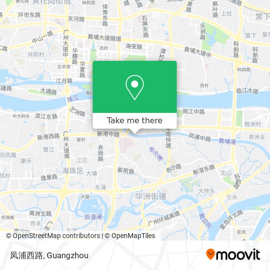 凤浦西路 map