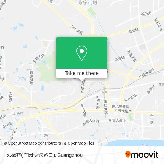 凤馨苑(广园快速路口) map