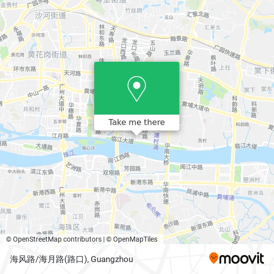 海风路/海月路(路口) map