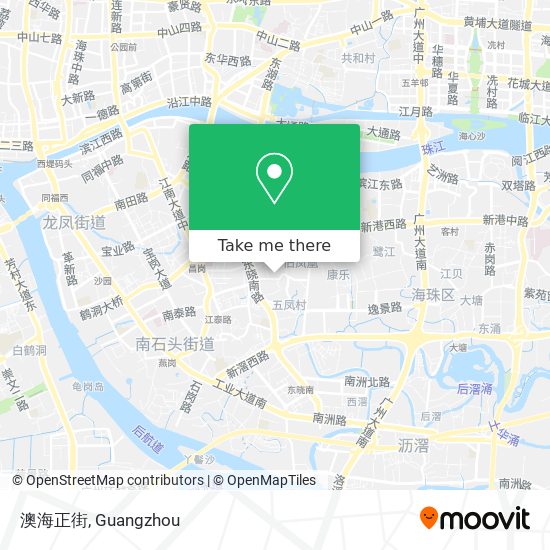 澳海正街 map