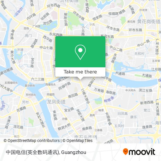 中国电信(英全数码通讯) map