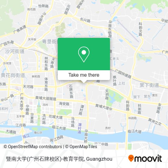 暨南大学(广州石牌校区)-教育学院 map