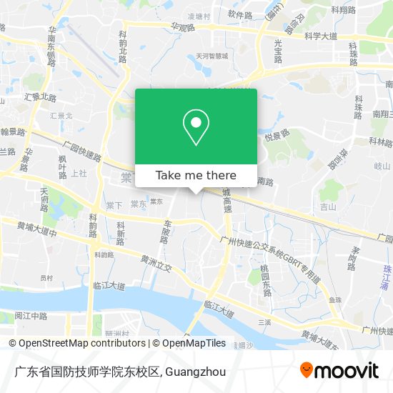 广东省国防技师学院东校区 map