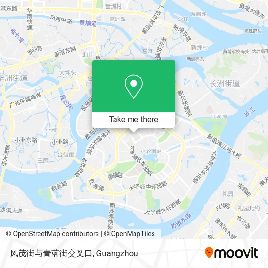 风茂街与青蓝街交叉口 map