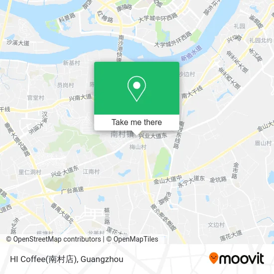 HI Coffee(南村店) map