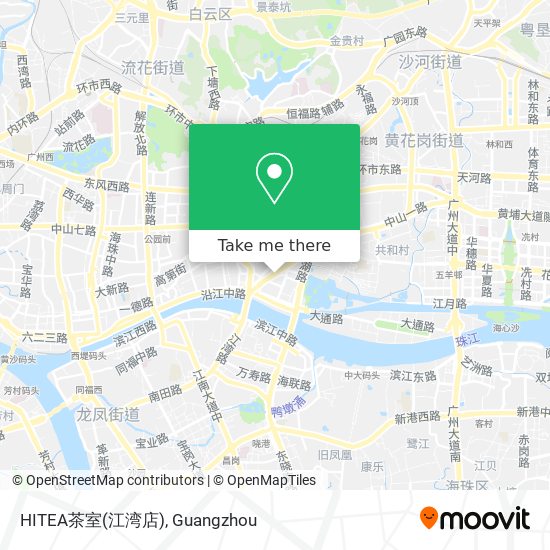 HITEA茶室(江湾店) map