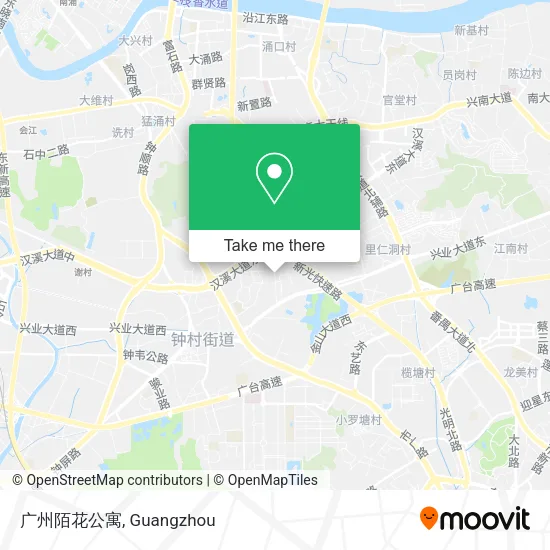 广州陌花公寓 map