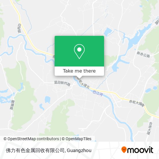 佛力有色金属回收有限公司 map