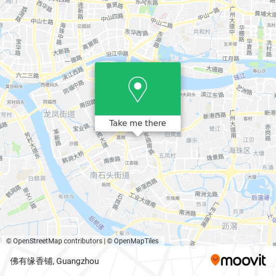 佛有缘香铺 map