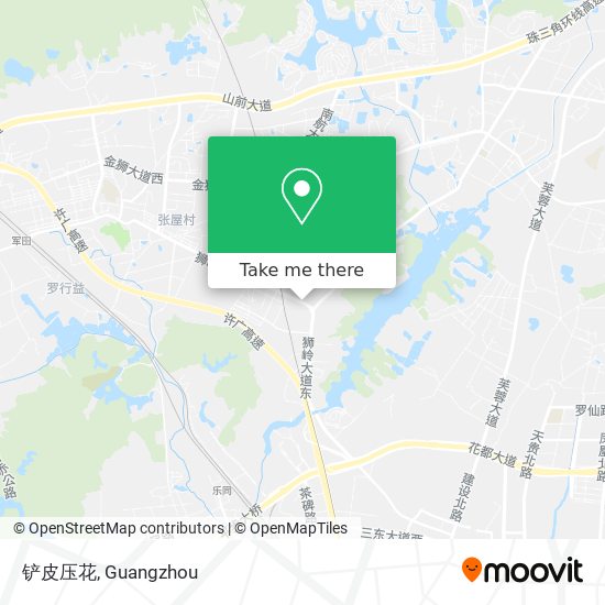 铲皮压花 map