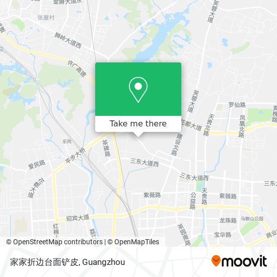 家家折边台面铲皮 map