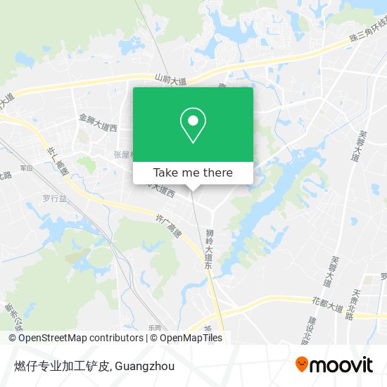 燃仔专业加工铲皮 map
