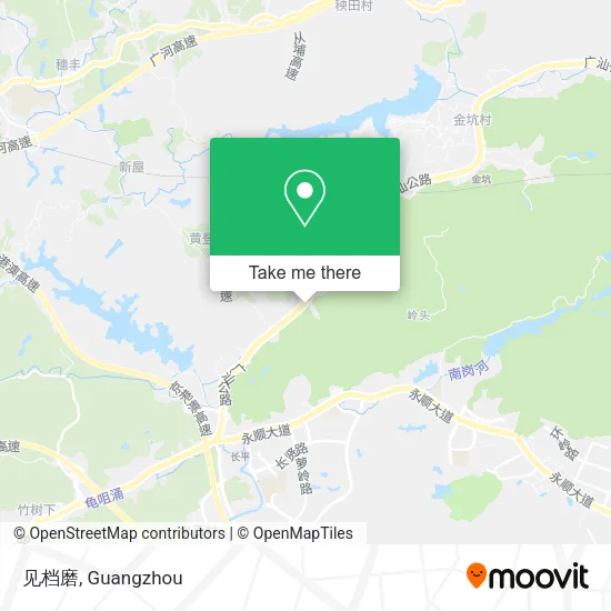 见档磨 map