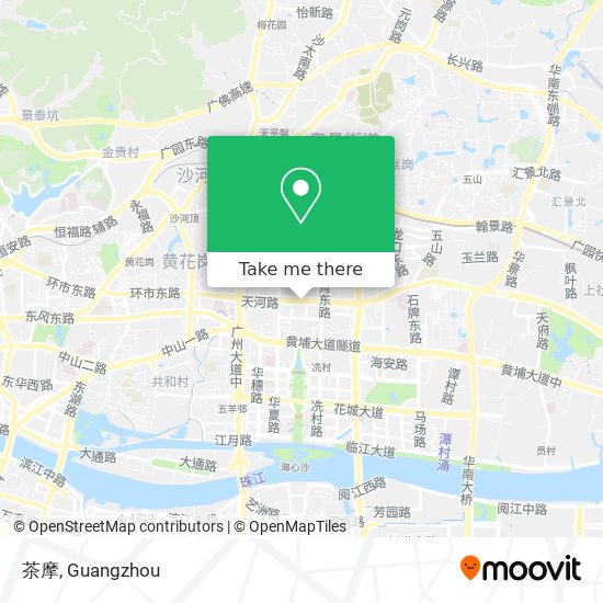 茶摩 map