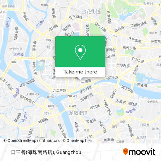 一日三餐(海珠南路店) map