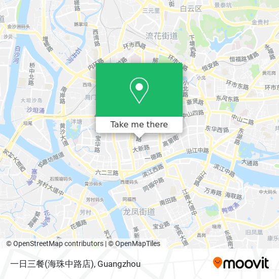 一日三餐(海珠中路店) map