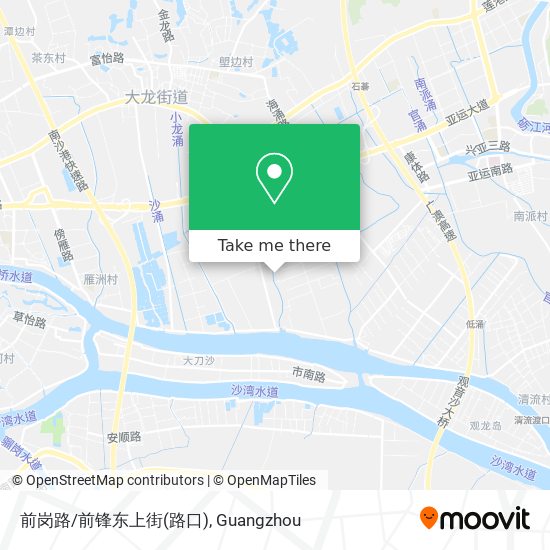 前岗路/前锋东上街(路口) map