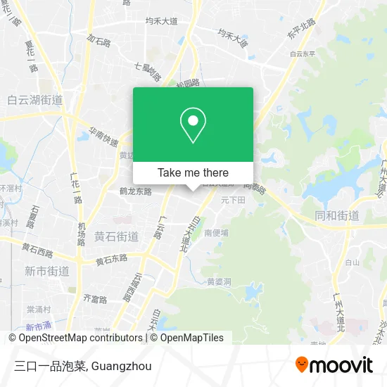 三口一品泡菜 map