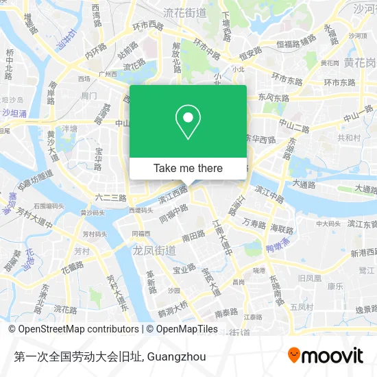第一次全国劳动大会旧址 map