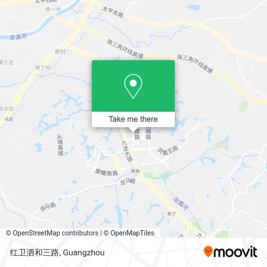 红卫泗和三路 map